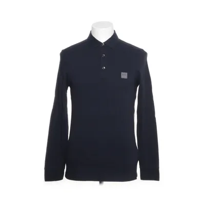 Rugby shirt (Blauw) van Boss Hugo Boss Katoen, Elastaan