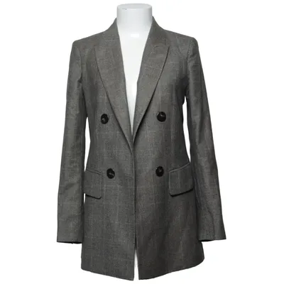 Kavaj (Grå) från Massimo Dutti Viskos, Ull