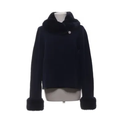 Kofta (Blå) från Adrienne Vittadini Elastan, Polyamid, Polyester, Viskos