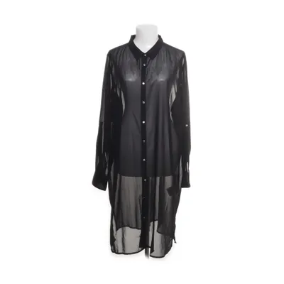 Skjortklänning (Svart) från Zizzi Polyester