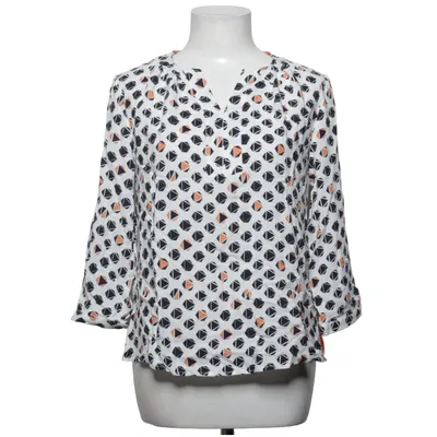 Blus (Vit, Blå, Orange) från Kimmy Viskos