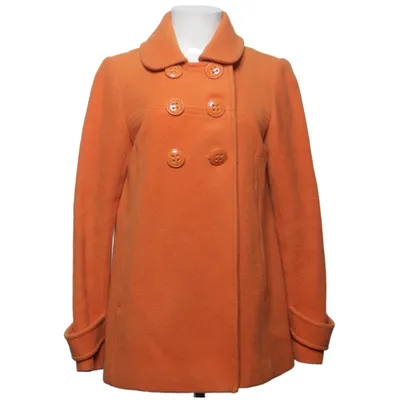 Kappa (Orange) från JSFN Polyester, Viskos, Ull