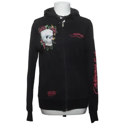 Hoodie (Black) from Ed Hardy by Christian Audigier Cotton, Elastane