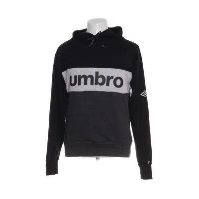 Hoodie (Gray, Black) from Umbro Polyester, Cotton