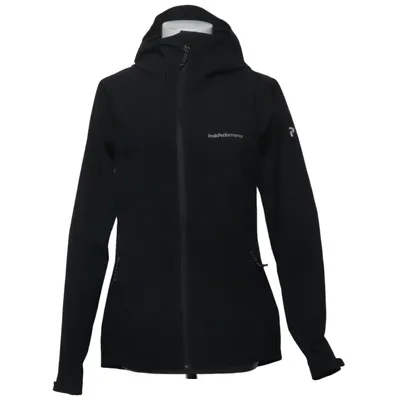 Softshelljacka (Grå) från Peak Performance Elastan, Polyester, Polyuretan