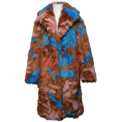 Vinterfrakke (Brun, Blå, Pink, Orange) fra NLY Trend Akryl, Polyester
