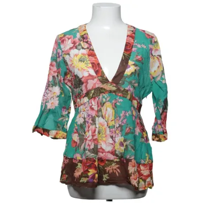 Blus (Grön, Brun, Flerfärgad) från TurQuoise Bomull
