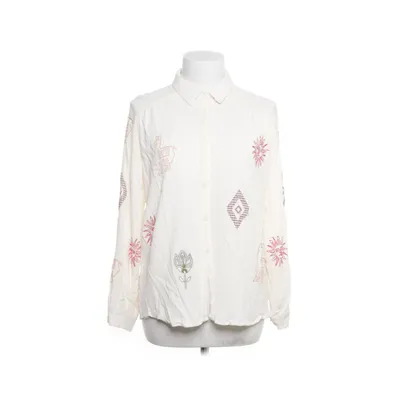 Shirt (Beige, Multicolored) from Musy Muse Cotton, Viscose