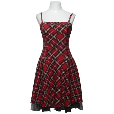 Dress (Red, Black, White) from Melrose Elastane, Polyester, Viscose