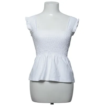 Tanktop  (Hvid) fra H&M Trend Bomuld, Polyester, Elastan