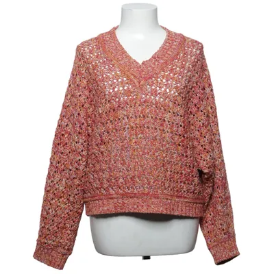 Sweater (Red, Multicolored) from Mybc Acrylic, Cotton