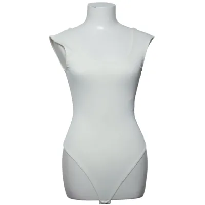 Body (Blanc) de Maja Nilsson Lindelöf x Gina Tricot Élasthane, Polyamide
