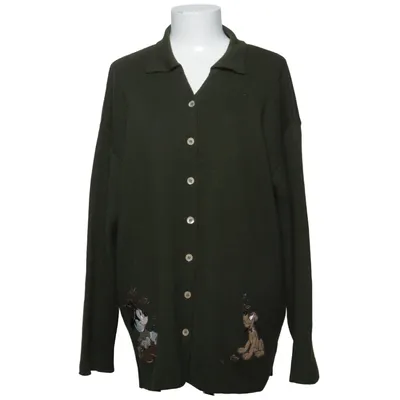 Cardigan (Groen) van Donaldson Acryl, Wol