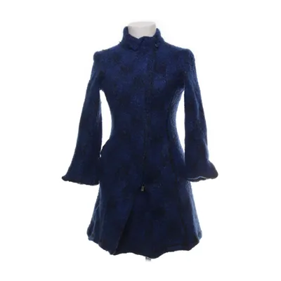 Manteau (Bleu, Noir) de Armani Collezioni Élasthane, Nylon, Viscose, Laine