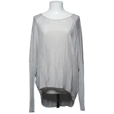 Bluse (Grå) fra Drykorn for Beautiful People Bomuld, Lyocell, Silke