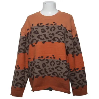 Pull-over (Orange, Marron) de Gina Benotti Acrylique, Polyester, Laine