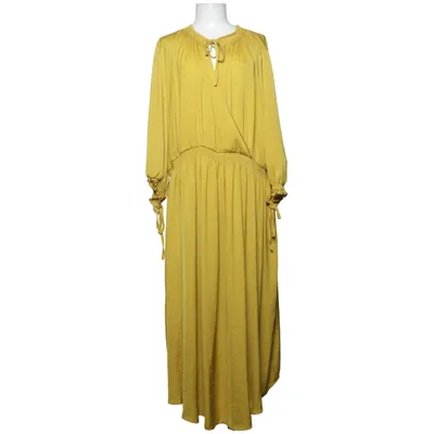Maxikjole (Gul) fra River Island Plus Polyester