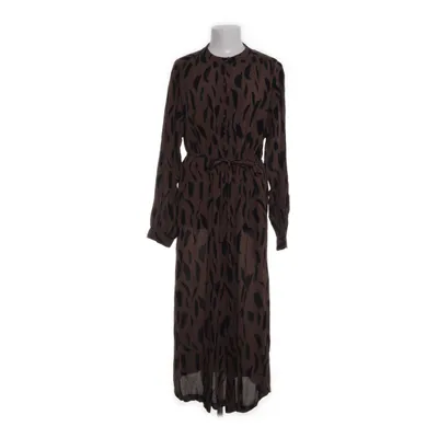 Maxi jurk (Bruin, Zwart) van Fransa Viscose