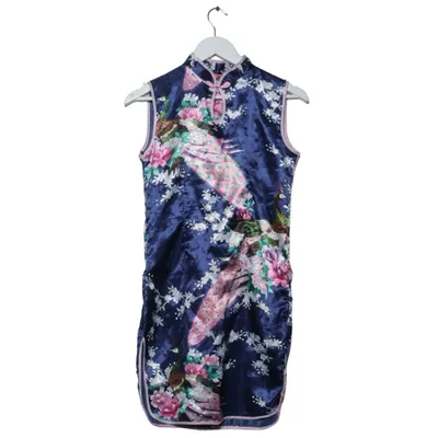 Cheongsam (Blue, Multicolored) from Emily