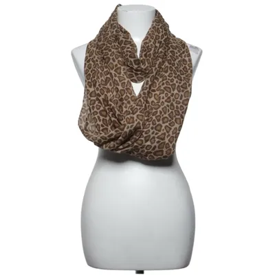 Infinity Schal (Beige, Braun) von Glitter Polyester