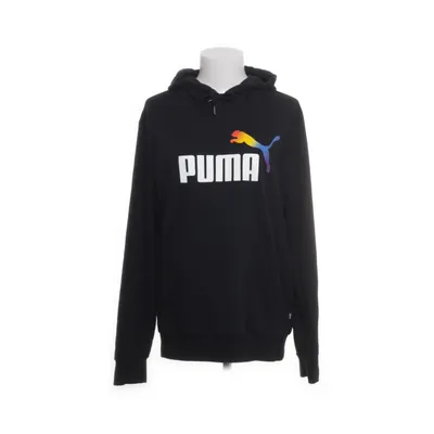 Huvtröja (Svart, Flerfärgad) från Puma Bomull
