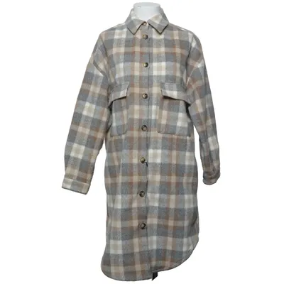 Överskjorta (Beige, Grå) från Cream Polyester, Ull