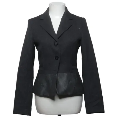 Blazer (Zwart) van Mango Suit Acryl, Katoen, Polyester, Wol