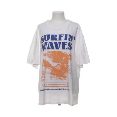 T-shirt (Vit, Blå, Orange) från Divided by H&M Bomull