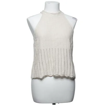 Halterneck top (Beige) fra Lindex Bomuld, Linned