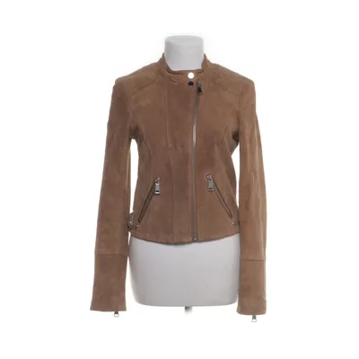 Læderjakke (Brun) fra Vero Moda Ruskind