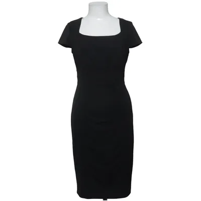 Kjole (Sort) fra Marks & Spencer Elastan, Polyamid, Polyester