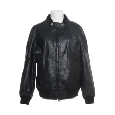 Leather jacket (Black) from Echt Leder Polyamide, Leather