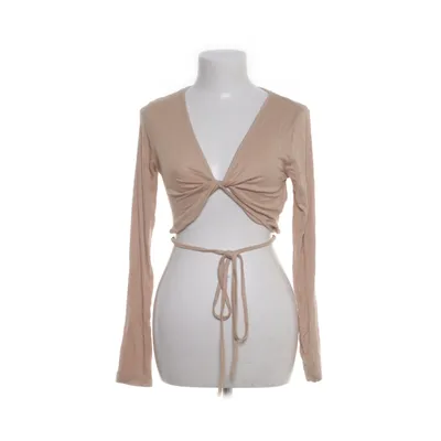 Crop top (Beige) från FB Sister Viskos, Elastan