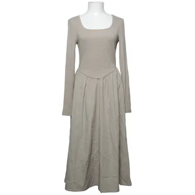 Maxi jurk (Beige, Groen) van ONLY Elastaan, Viscose