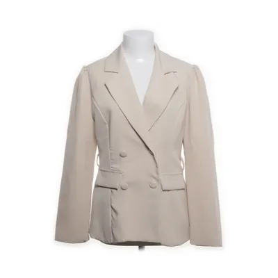 Kavaj (Beige) från Made in italy Elastan, Polyester