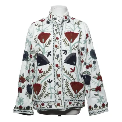 Jacket (White, Blue, Multicolored) from Hucke Cotton