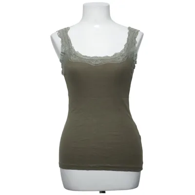 Tank Top (Green) from VILA Cotton, Elastane, Modal