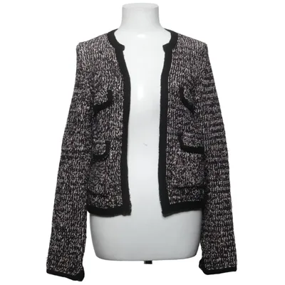 Cardigan (Sort, Flerfarvet) fra Zara Knit Akryl, Elastan, Polyester