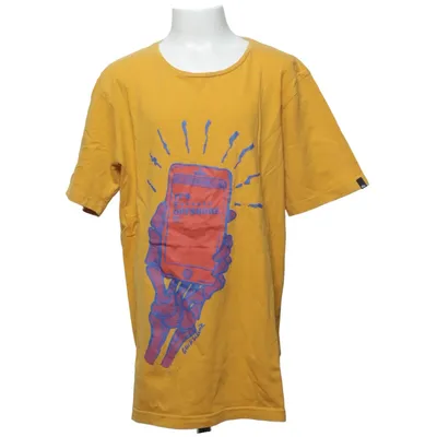 T-shirt (Yellow, Multicolored) from Quiksilver Cotton