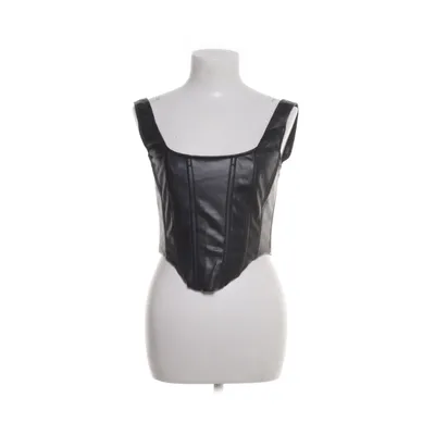 Korset (Zwart) van Good American Imitatieleer, Polyurethaan, Polyester