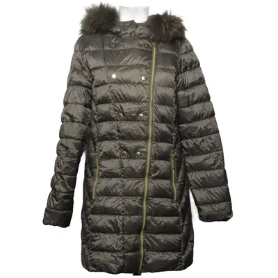 Vinterfrakke (Grøn) fra Etage Dun, Fjer, Polyester