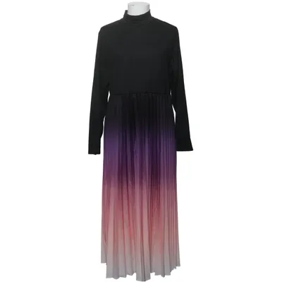 Maxikleid (Schwarz, Lila, Pink) von Shein Curve Elasthan, Polyester