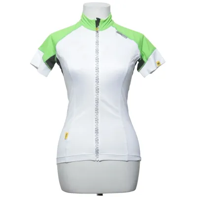 Wielershirt (Wit, Groen, Zwart) van Mavic Polyamide, Polyester