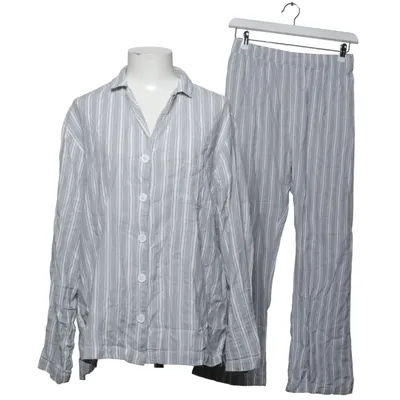 Pyjamasz (Grå, Hvid) fra Åhléns Bomuld, Polyester