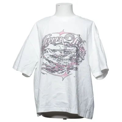 T-shirt (Wit, Meerkleurig) van Meller Katoen