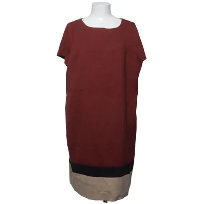 Klänning (Brun, Svart, Beige) från M&S Woman Elastan, Polyester, Viskos