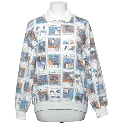 Rugbytrøje (Hvid, Flerfarvet) fra Fashion Style Bomuld, Polyester