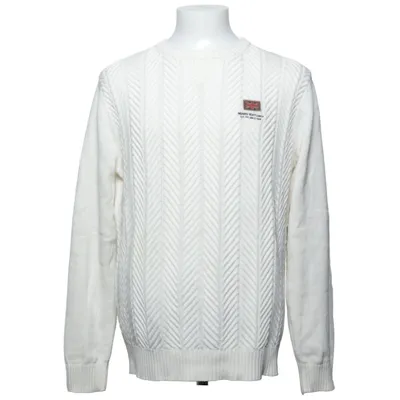 Trui (Wit) van Morris Tailoring Katoen