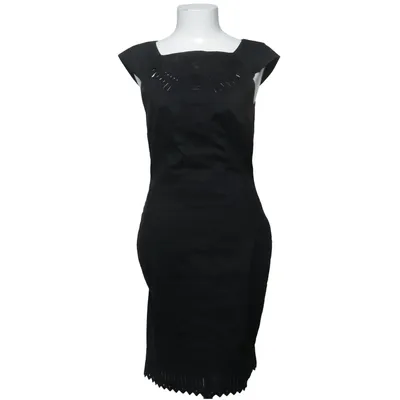 Dress (Black) from Karen Millen Cotton, Elastane, Polyamide, Polyester