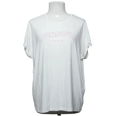 T-shirt (Wit) van ADPT Elastaan, Viscose